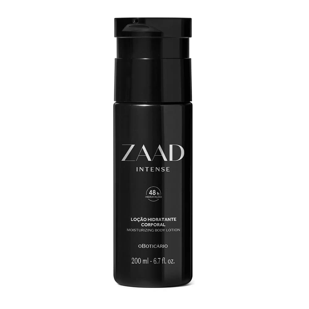 O Boticário Loção Hidratante Corporal Zaad Intense 200ml