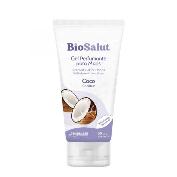 Novex Biosalut Gel Perfumante para as Mãos Côcô 60ML