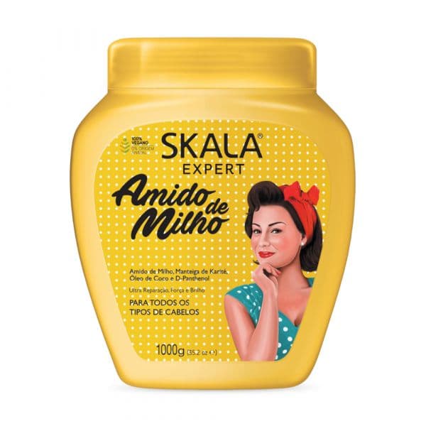 Skala Creme de Tratamento Amido de Milho 1000g