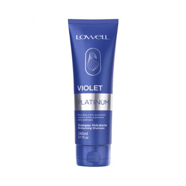 Lowell Shampoo Hidratante Violet Platinum 240ml