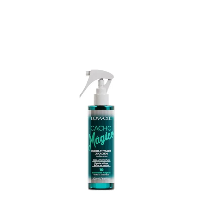 Fluído Ativador de Cachos Lowell Cacho Mágico 200ml