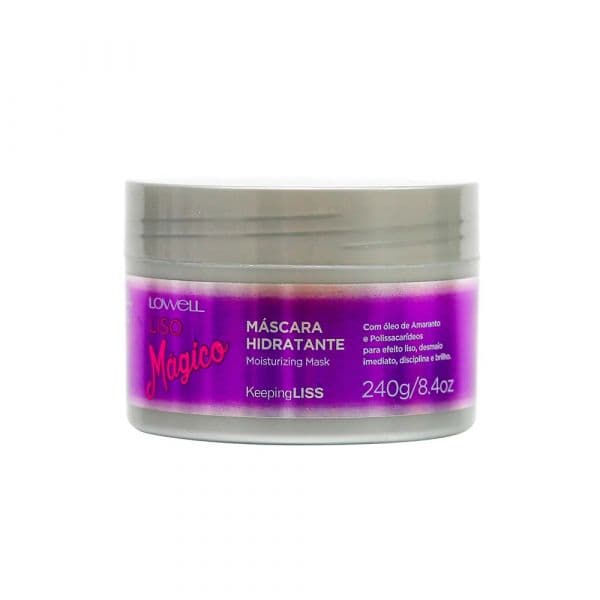 Lowell Máscara Hidratante Liso Mágico 240g