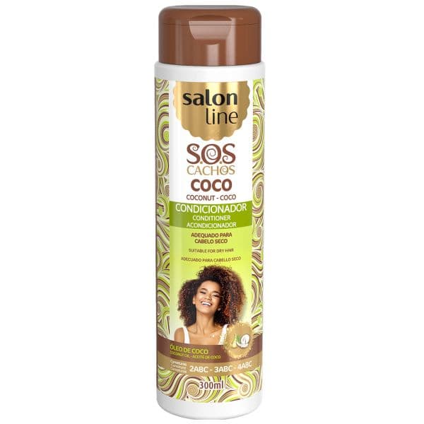 Salon Line SOS Condicionador Coco Tratamento Profundo 300ml