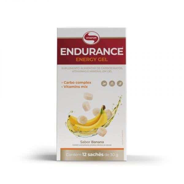 Vitafor Endurance Energy Gel 12 x 30g Banana