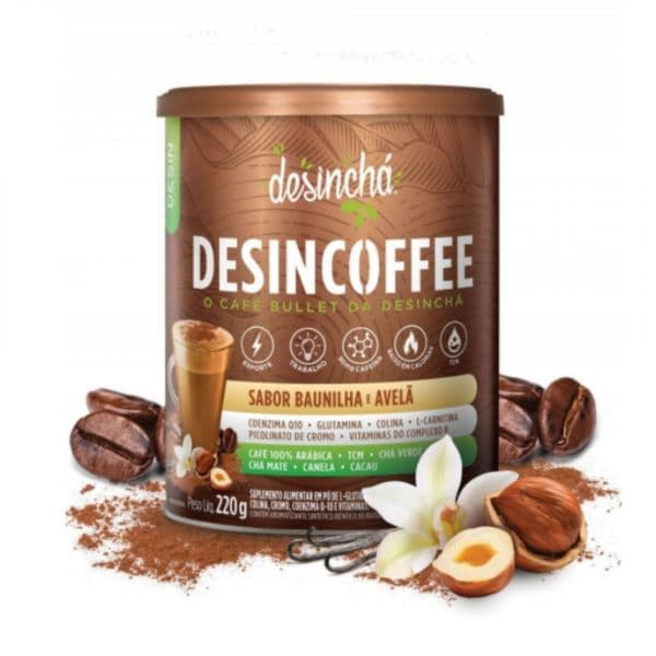 Desinchá Desincoffee Baunilha e Avelã 200g