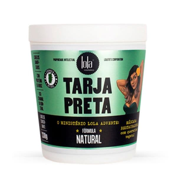 Lola Cosmetics Tarja Preta Máscara de Queratina Vegetal 230g