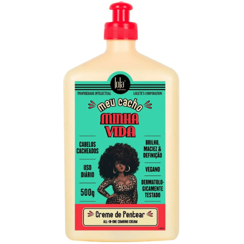 Lola Cosmetics Meu Cacho Minha Vida Creme de Pentear Cabelos Encaracolados 500g