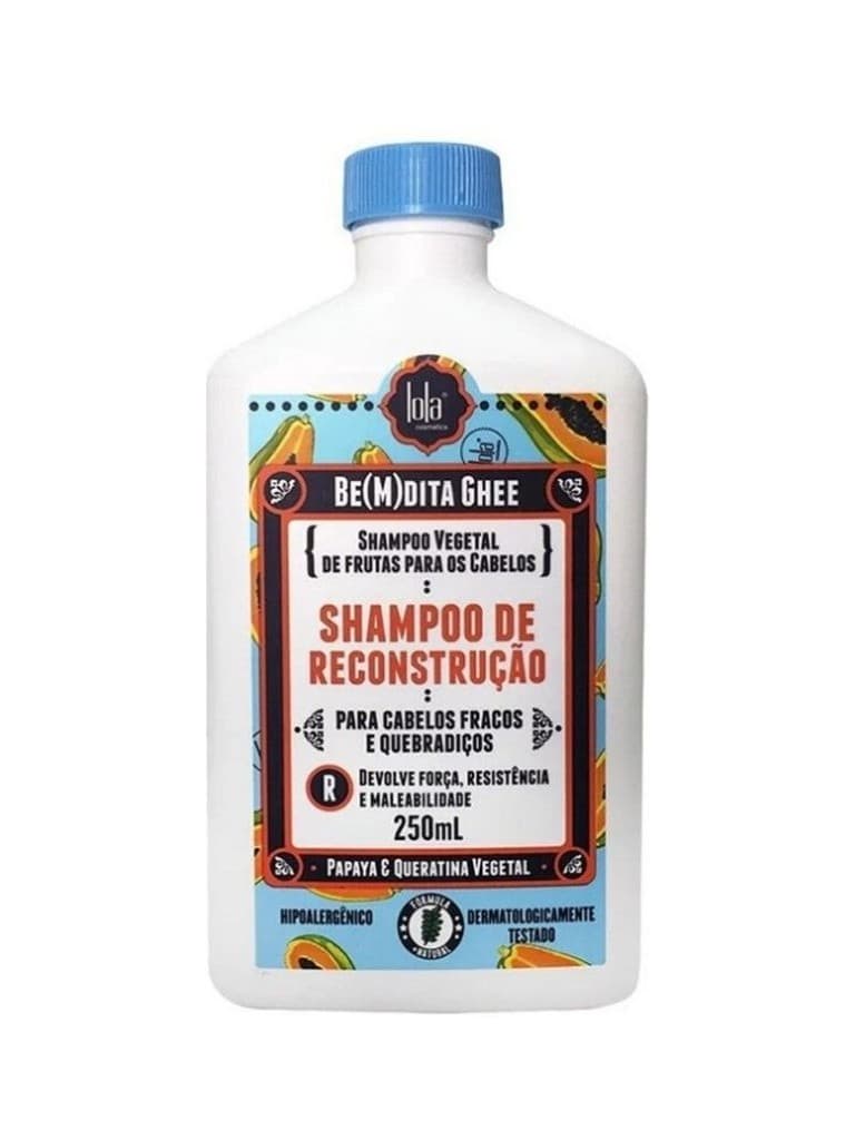 Lola Cosmetics Shampoo de Reconstrução Be(M)dita Ghee 250ml