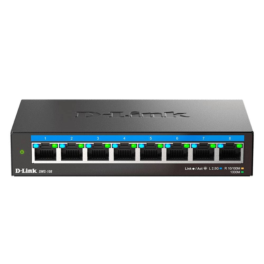 Switch D-Link DMS-108 8 Portas Gigabit