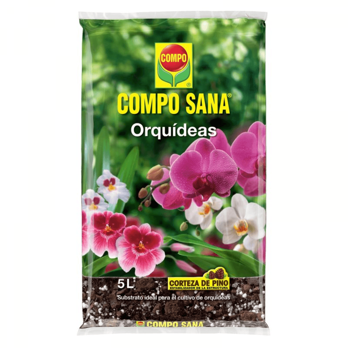 Compo Substrato Sana Orquídeas 5 Litros