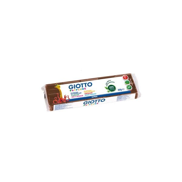 Giotto Plasticina Patplume 350gr Castanho