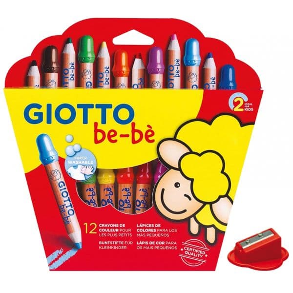Giotto Lápis de Cor Be-bè 12 un.