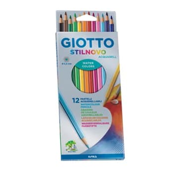 Giotto Lápis de Cor Aguarela 12 un. - 160255700