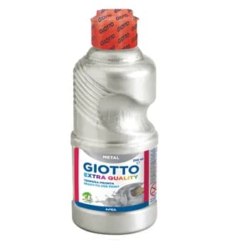 Giotto Guache Liquido Metal 250ml Prata