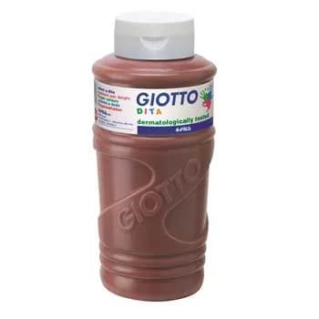Guache Pintura Dedos Castanho Giotto Dita 750ml