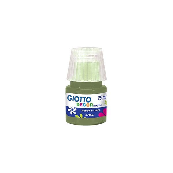 Giotto Guache Líquido Decor Acrilico 25ml Verde Oliva