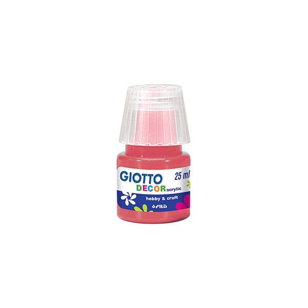 Giotto Guache Líquido Decor Acrilico 25ml Vermelho Escarlate