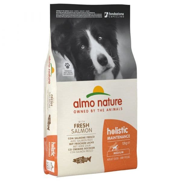 Almo Nature Holistic Medium Salmon & Rice 12Kg