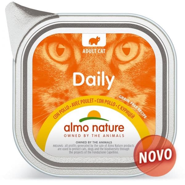 Ração Húmida Almo Nature Daily Frango Terrina 100 g