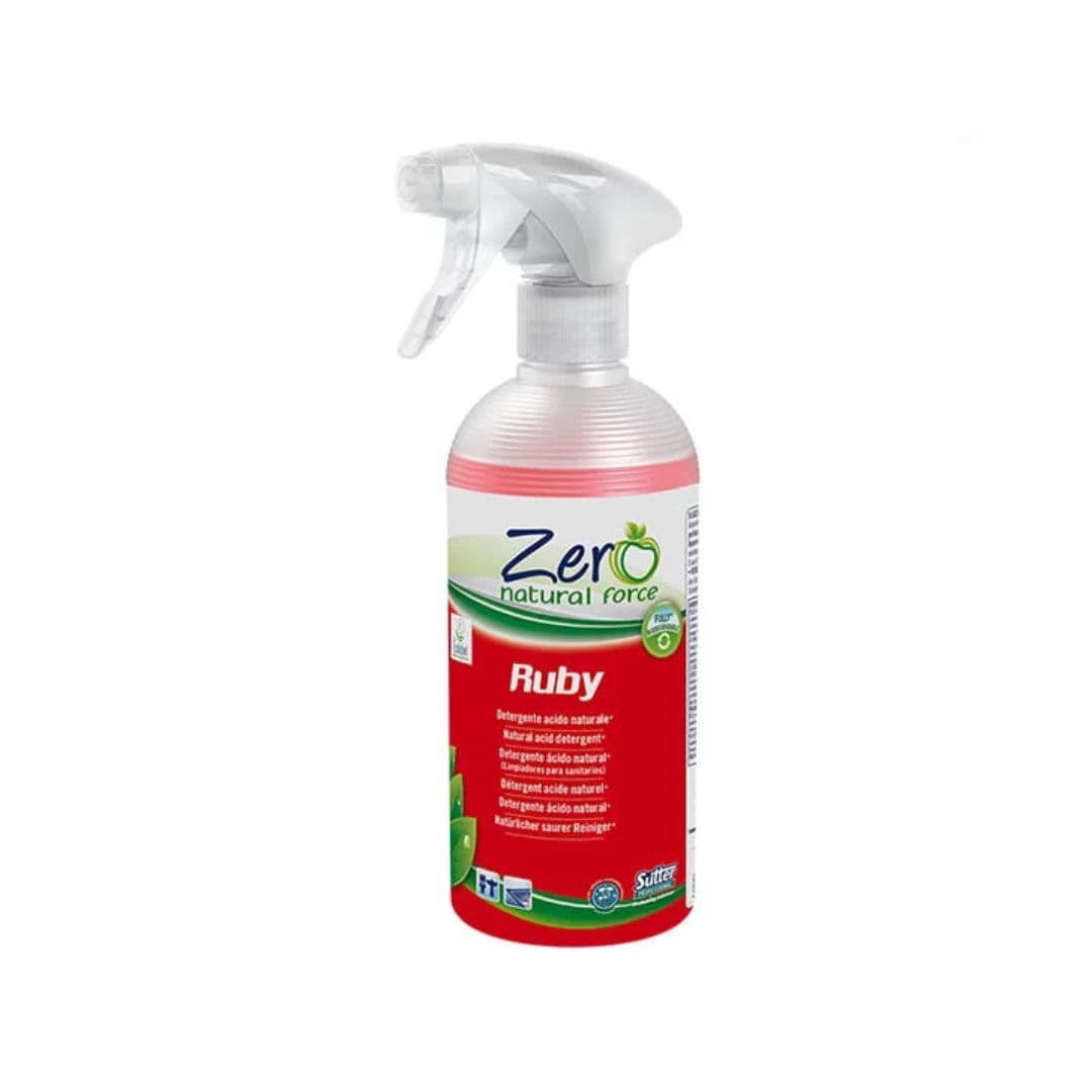 Sutter Ruby – Detergente anticalcário natural perfumado para casas de banho 750ml