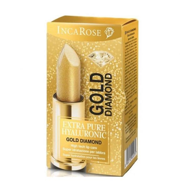 Inca Rose Gold Diamond Batom Extra Pure hyaluronic 4ml