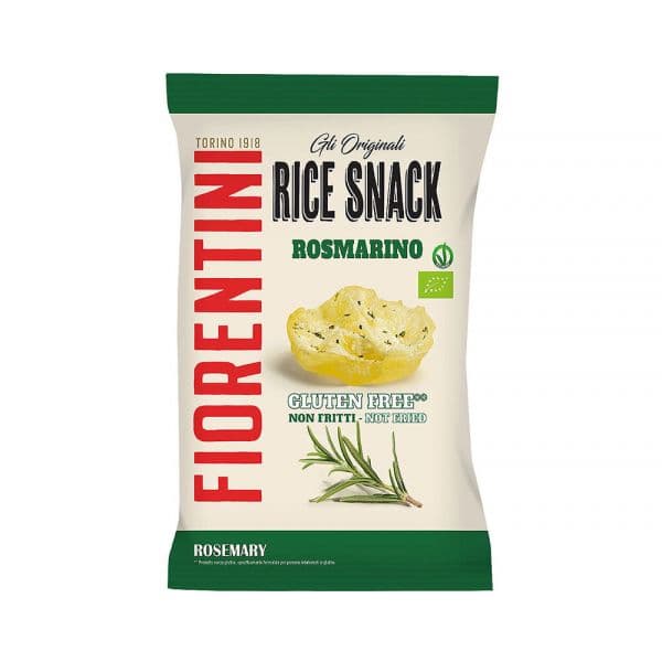 Fiorentini Snack Mini Tortas Arroz com Alecrim Bio 40g