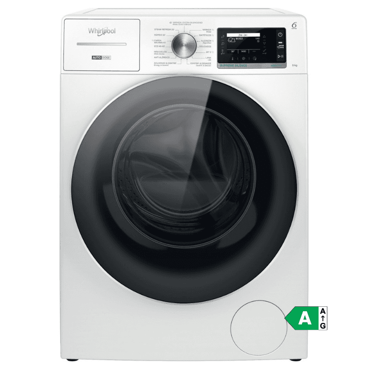 Whirlpool W8 99AD SIL SP 9Kg 1400RPM Classe A
