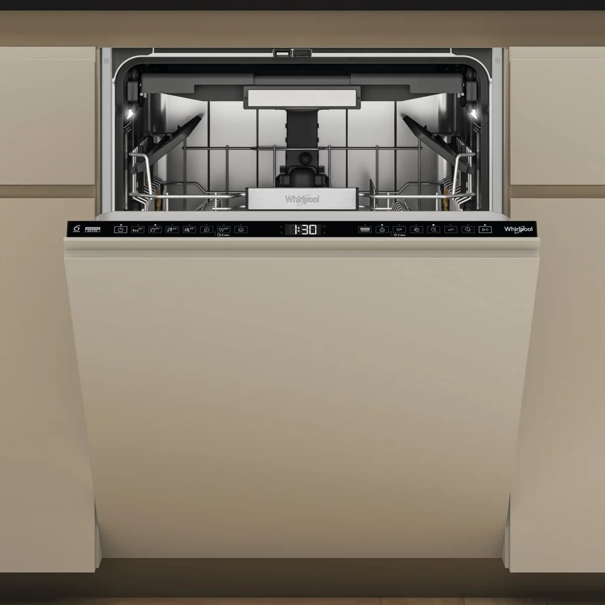 Máquina de Lavar Loiça Whirpool W7IHF60TUS 15 Conjuntos Classe A