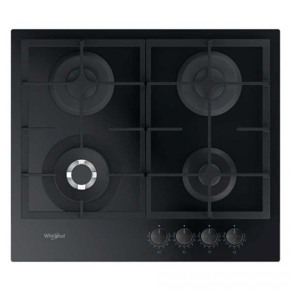 Placa Gás Whirlpool Aktl 629/nb1 60 Cm 4 Bocas Preta