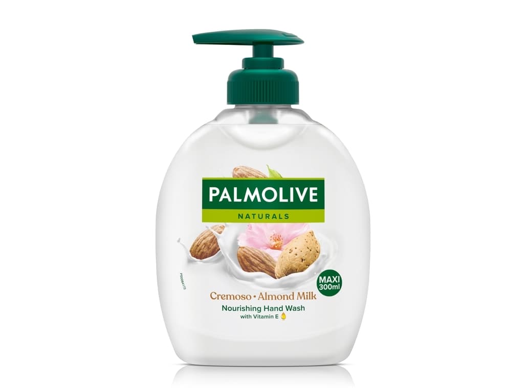SABONETE LÍQUIDO DOSEADOR NATURALS HIDRATANTE LEITE DE AMÊNDOA PALMOLIVE 300ML
