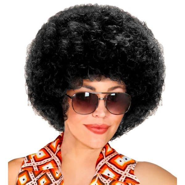 Widmann Peruca Afro Disco Preta - 360005977