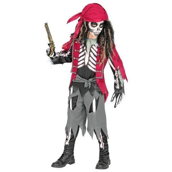 Widmann Fato Pirata Esqueleto 4-5 Anos - 360097335