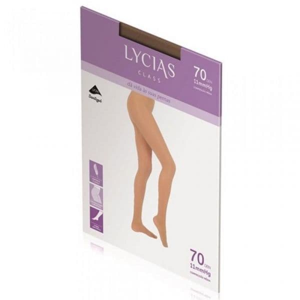 Lycias Class Collants de Compressão 70Den T3 Nude