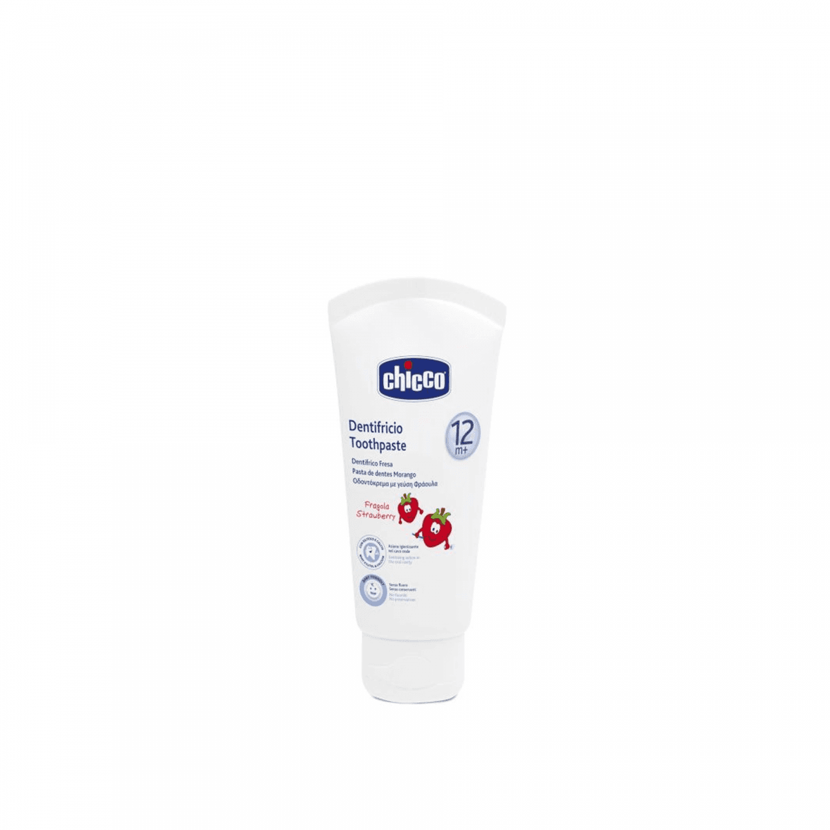 CHICCO PASTA DE DENTES MORANGO 12M+
