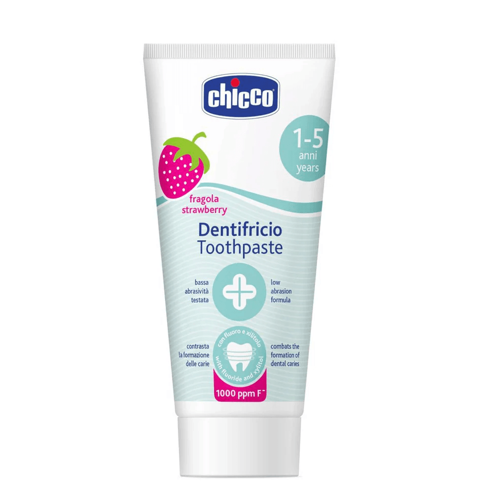 CHICCO PASTA DE DENTES MORANGO 12M+