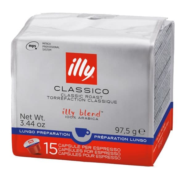 illy Café MPS Lungo - 15 Cápsulas