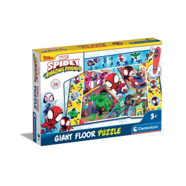 Clementoni Puzzle Gigante para o Chão Spidey 24 Peças