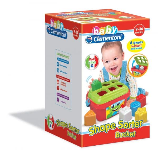 Clementoni Baby Balde Formas e Cores - 17106
