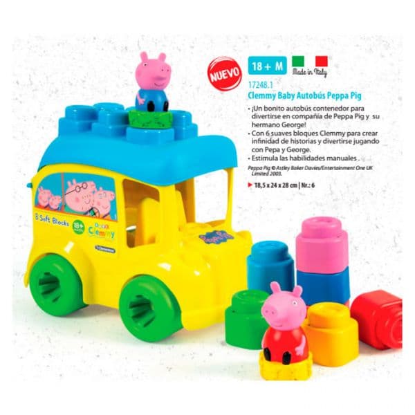 Clementoni Autocarro De Atividades Clemmy Baby Peppa Pig