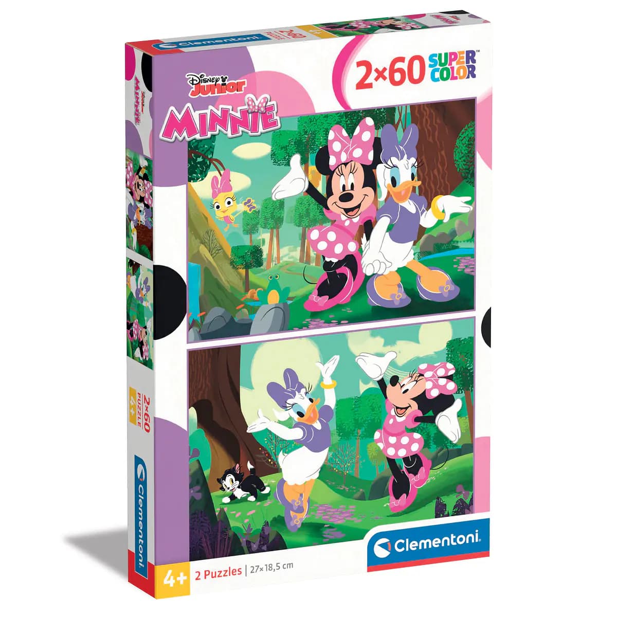 Clementoni Puzzle 2x20 peças da Disney: Minnie