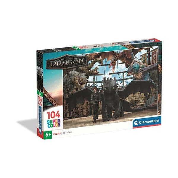 Clementoni Puzzle Dração 104 Peças