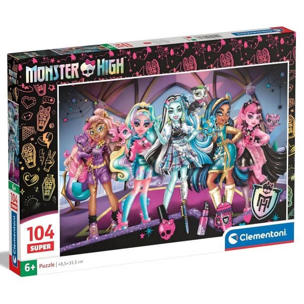 Clementoni Puzzle Monster High 104 Peças