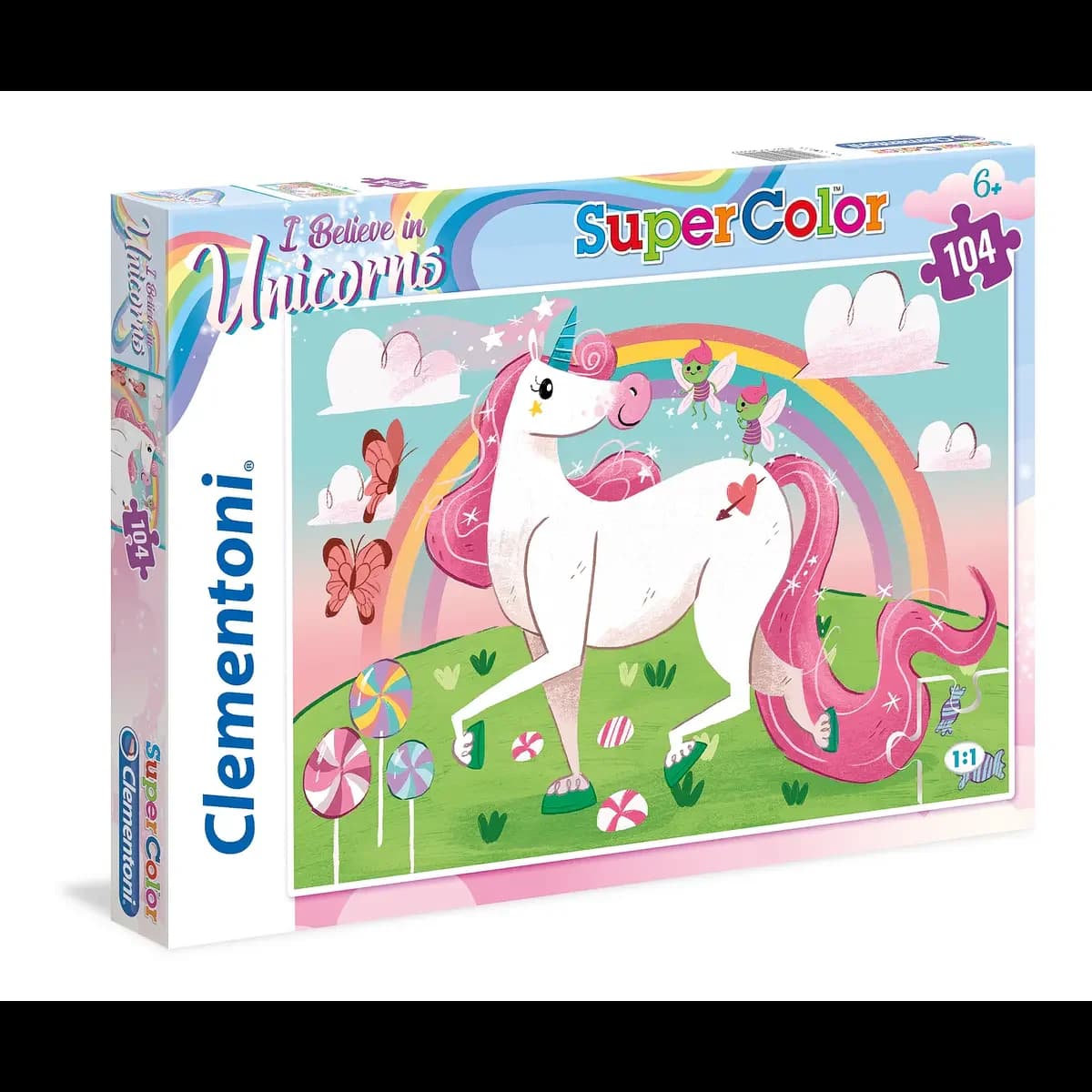 Clementoni Puzzle 104 Peças - Unicórnio - 27109