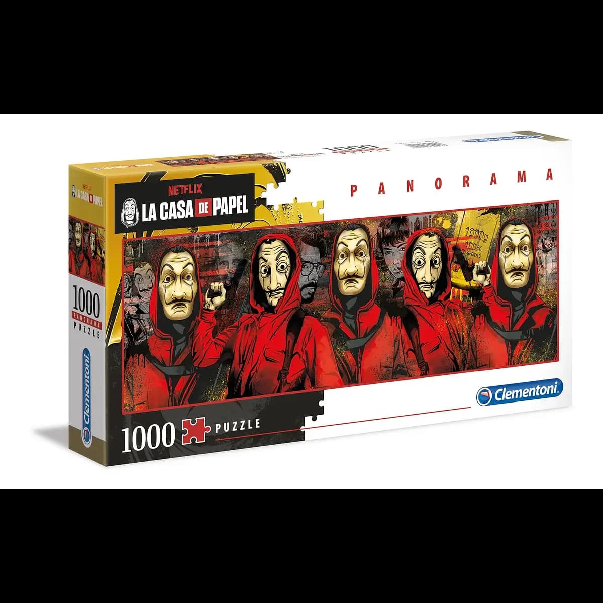 Puzzle Panorama 1000 pçs - La Casa de Papel