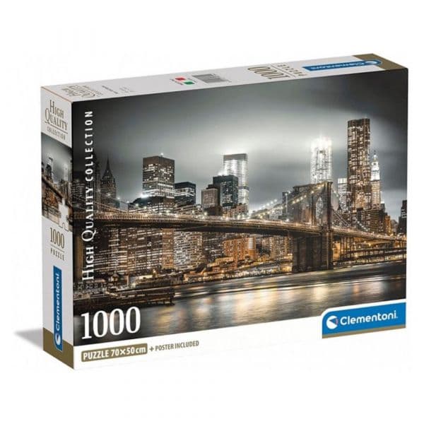 Clementoni Puzzle HQC New York Skyline 1000 Peças