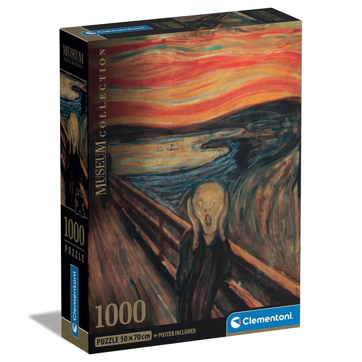 Clementoni Puzzle Museum L'Urlo Di Munch 1000 Peças