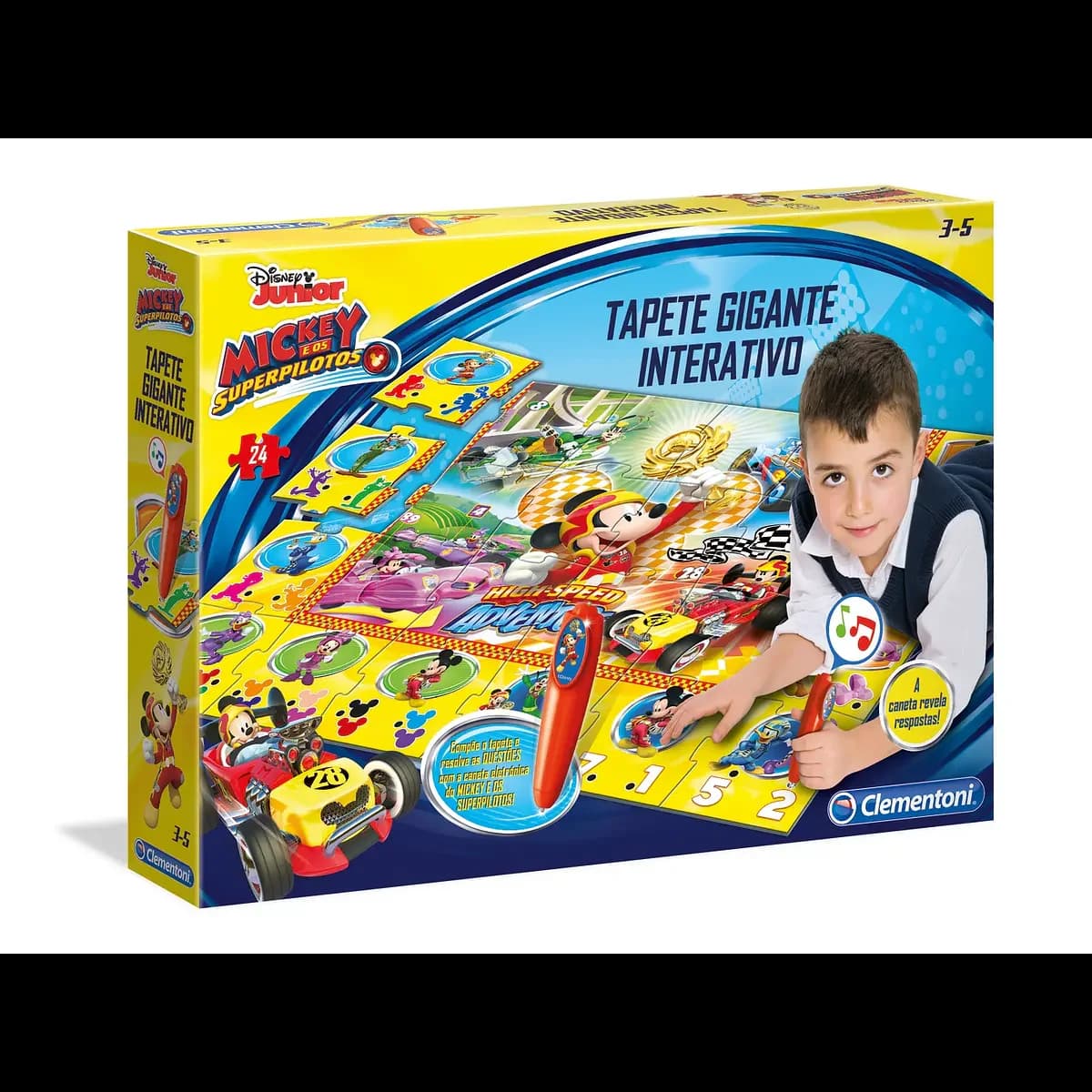 Clementoni Tapete Gigante Interativo do Mickey - 67525