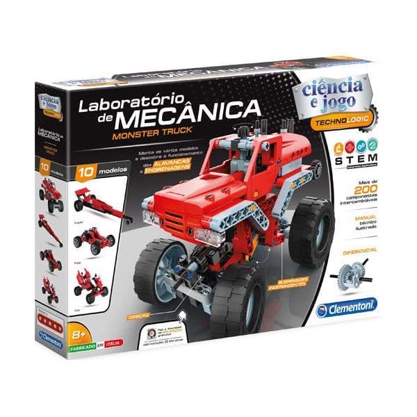 Clementoni Laboratório de Mecânica: Monster Truck - 67537