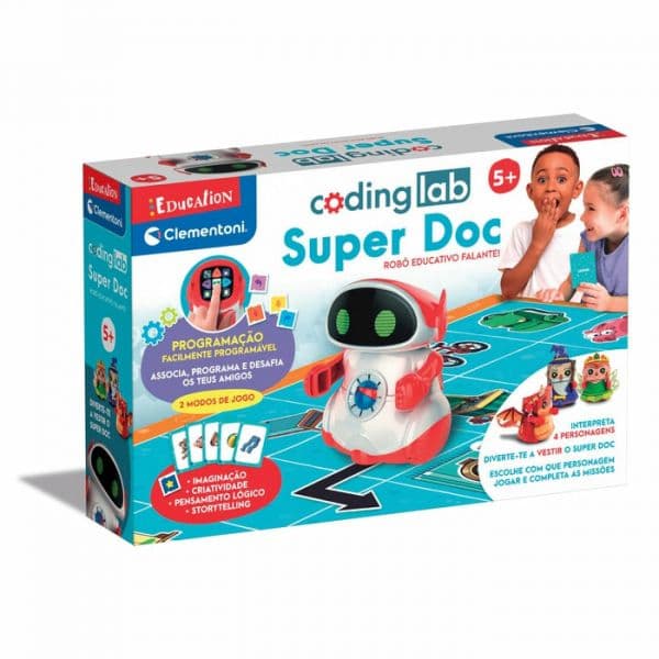 Clementoni Novo DOC Robô Educativo que Fala - CL67660