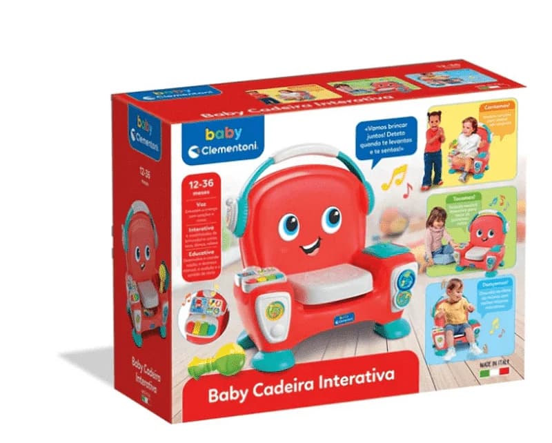 Clementoni Baby Cadeira Interativa